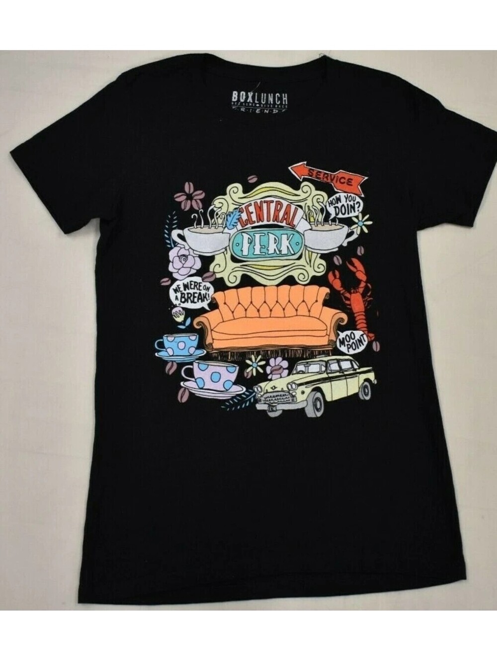 Friends Icons Womens T-Shirt Small